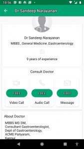 Dr Sandeep gastroenterologist, doctor in dofody