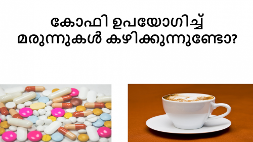 Coffee and medicines
