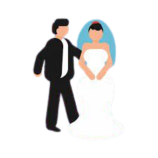 image showing husband and wife on wedding day